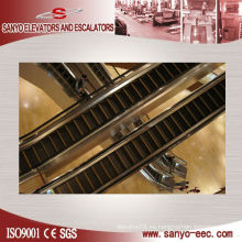 Escaleras mecánicas estándar para la construcción